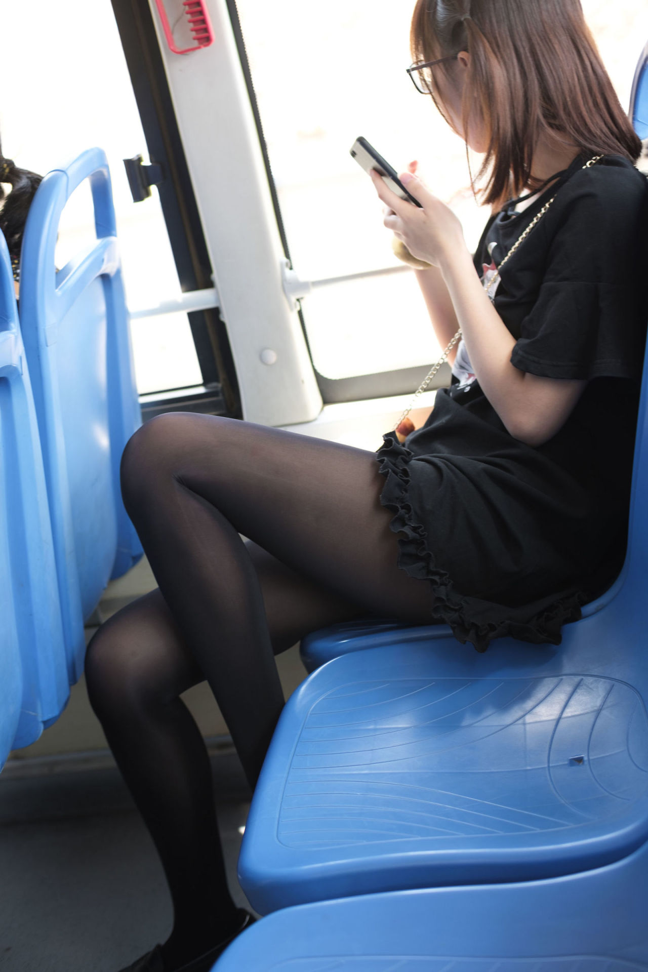 [森萝财团] BETA-019 黑丝挑逗 萝莉丝袜写真